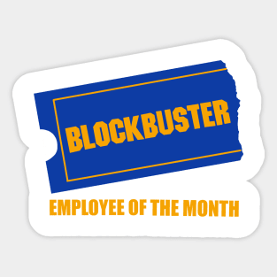 Employee of the month Sticker